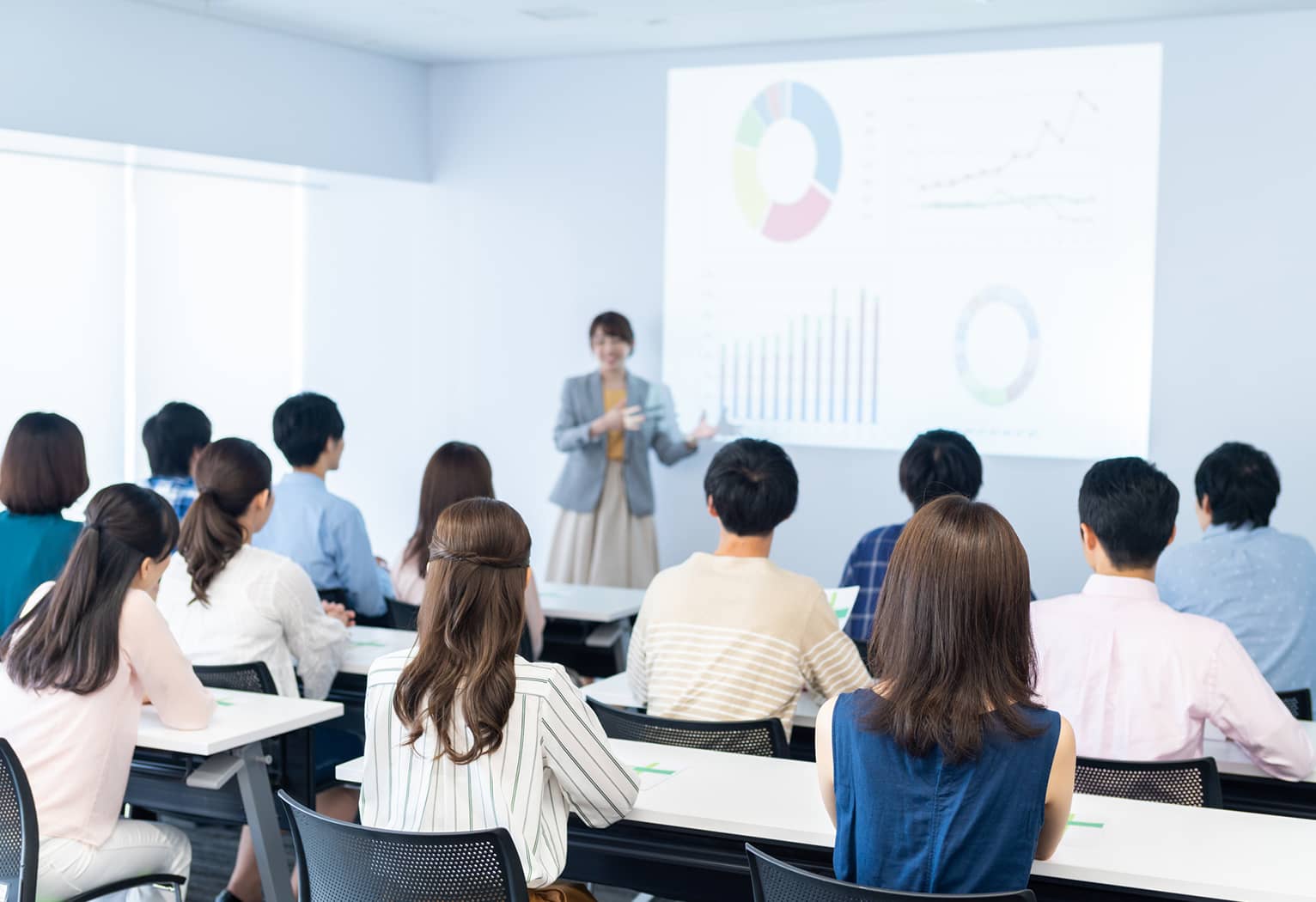 会社説明会の様子