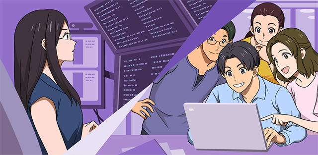 NTTドコモで目指せるエンジニアのイメージ